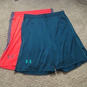 * 2 pairs* under armour athletic shorts